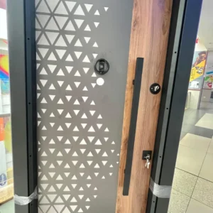 Complete Security Door with Steel-Frame - Image 8