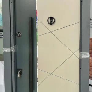 Complete Security Door with Steel-Frame