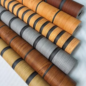 Fluted wallpaper
